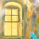 In the Galery of Time - cover painting (oil on canvas)
